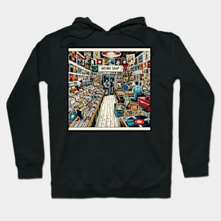 Record shop Hoodie